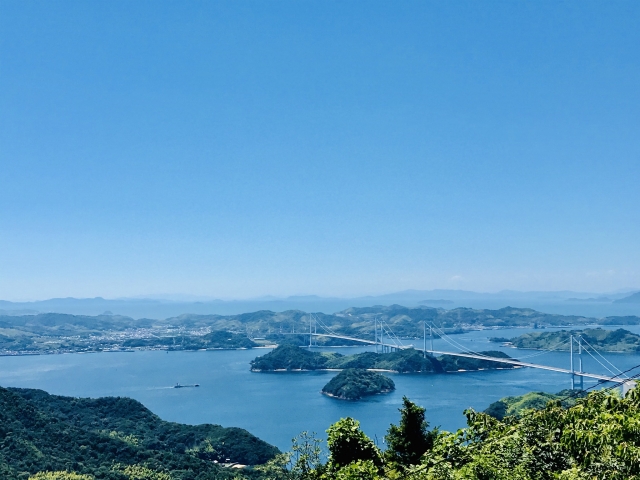 しまなみ海道と瀬戸内海